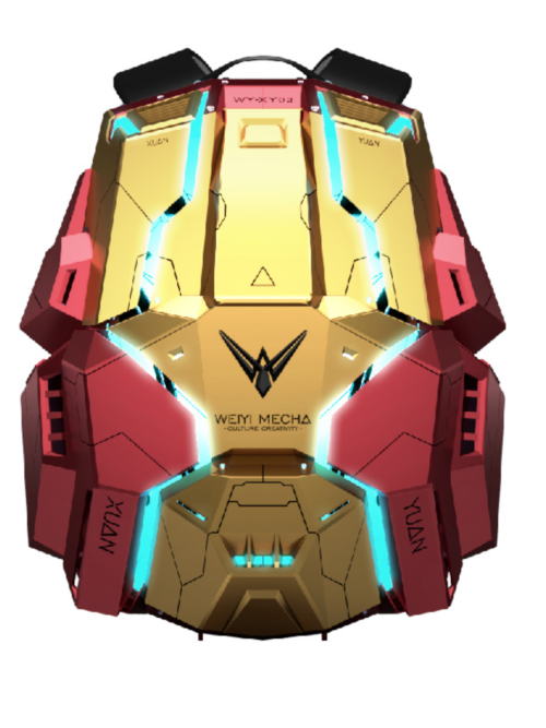 XuanYuan Mecha Backpack (Red)